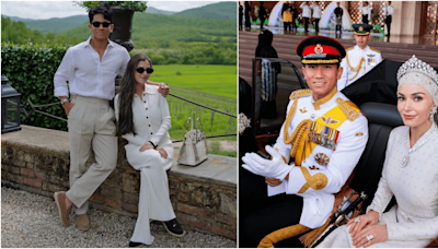 亞洲最帥王子又放閃 愛妻純白穿搭「最貴愛馬仕」成亮點