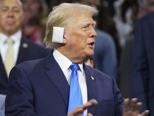 Trump says bullet hit ear, not glass or shrapnel