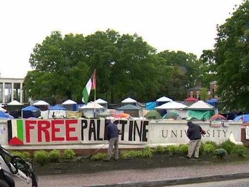 Parents pick up students from campus, react to Hopkins encampment