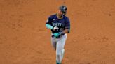 Julio Rodriguez hits first homer, Mariners move into first with win over Rangers