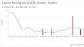 Director Cary Grossman Sells 65,000 Shares of Cipher Mining Inc (CIFR)