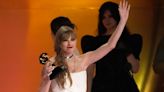 Taylor Swift makes Grammy history as female musicians sweep top gongs