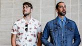 Aaron Rodgers goes all in on all denim for another Canadian tuxedo look at the Welcome Back Packers Luncheon at Lambeau Field