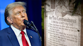 Trump endorses Ten Commandments in Louisiana schools: 'Revival of religion'