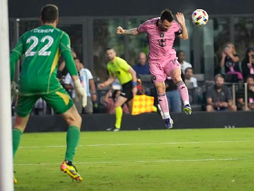 Messi scores, but Inter Miami's 10-match MLS unbeaten streak ends in 3-1 loss to Atlanta United