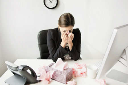 Are you suffering from cubicle cold?