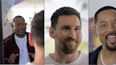 Se filtró un video detrás de escena de la publicidad de Leo Messi con Will Smith y Martin Lawrence