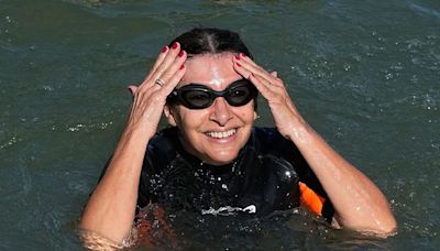 Paris Olympics: Mayor Anne Hidalgo Takes Dip In Seine River Which Hosts Opening Ceremony, Swimming Events - In Pics