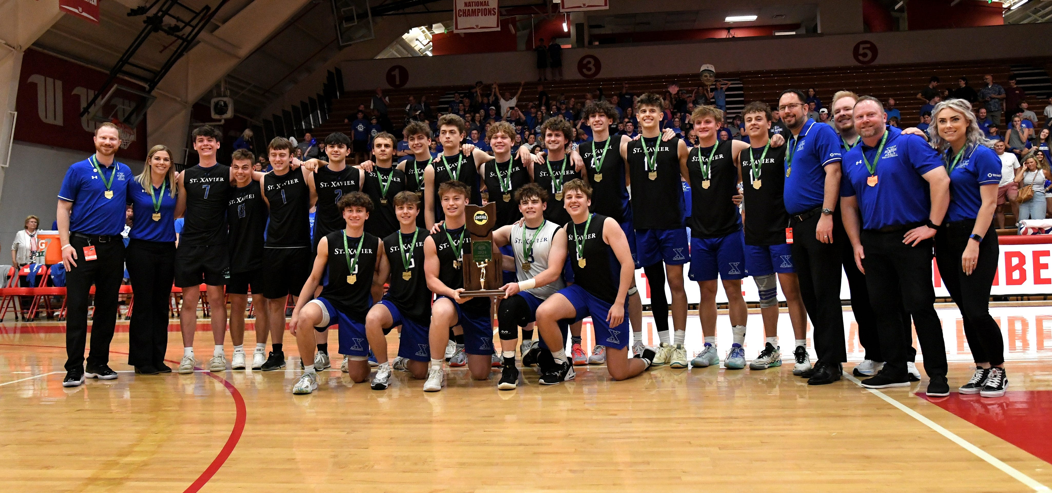 'Winning feels like a relief.' St. Xavier sweeps St. Ignatius for DI volleyball title