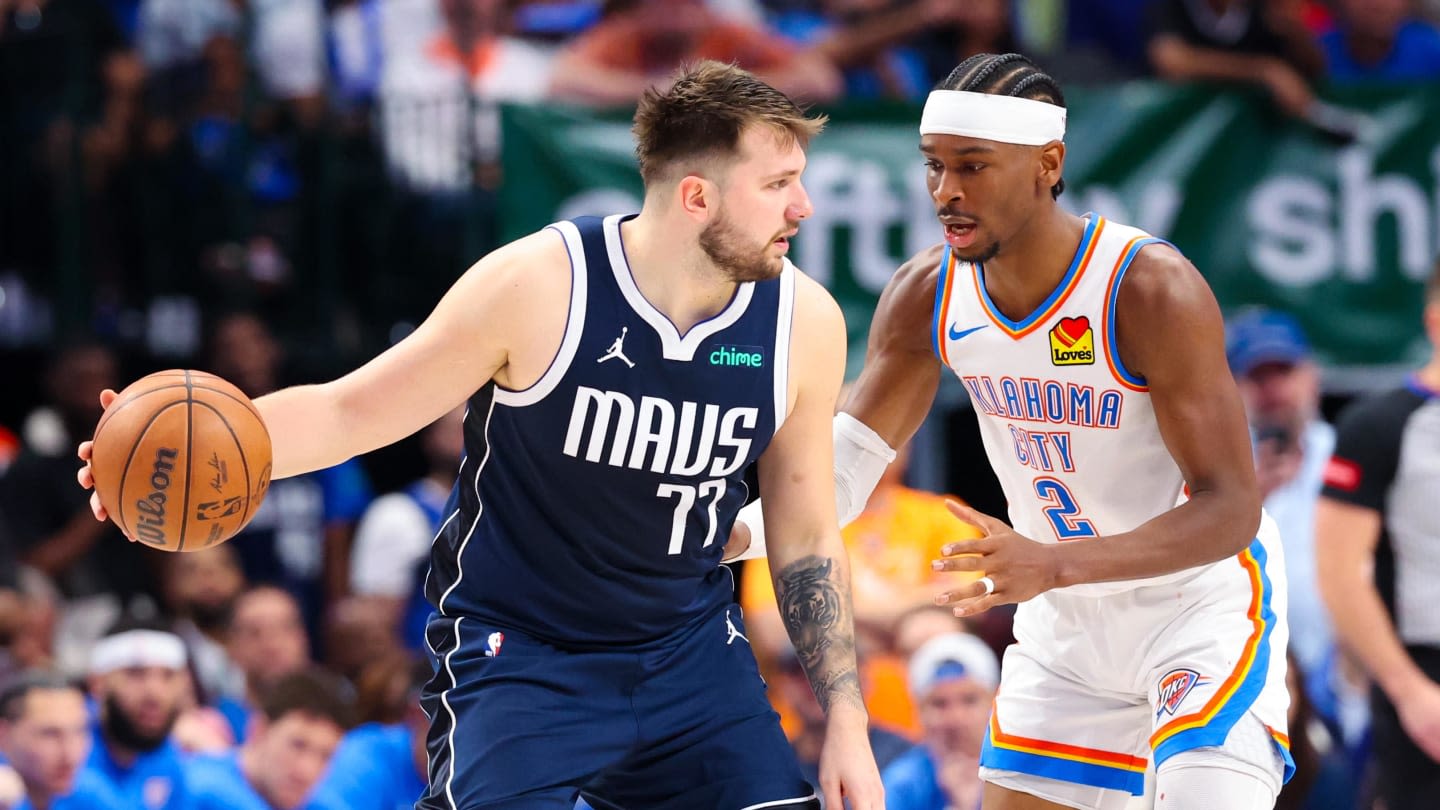 Luka Dončić Had Impeccable One-Word Review of SGA's Massive Game 4 Performance