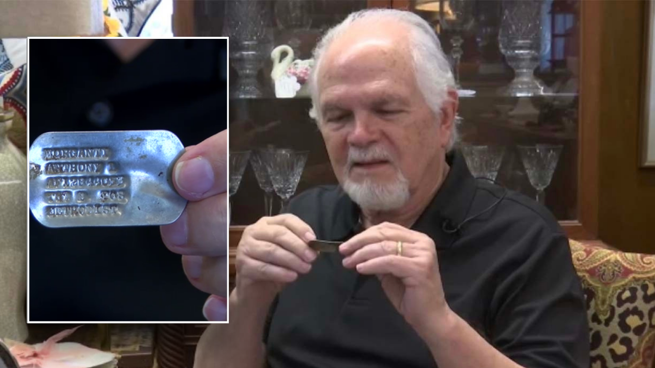 Vietnam veteran reunites with lost dog tag after 56 years: 'I didn't believe it'