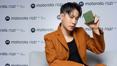 Motorola 折疊機 razr 50、50 ULTRA 登台！周湯豪代言