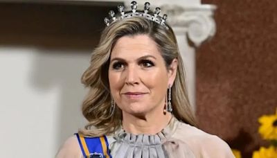 Orgullosamente argentina: la reina Máxima se lució en Estados Unidos con un brazalete con la forma de nuestro país