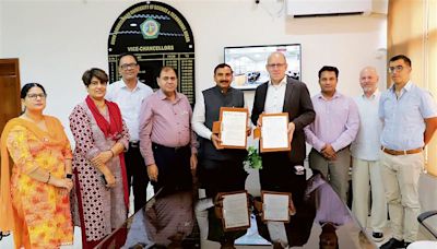 Hisar: Guru Jambheshwar University, German institute sign MoU