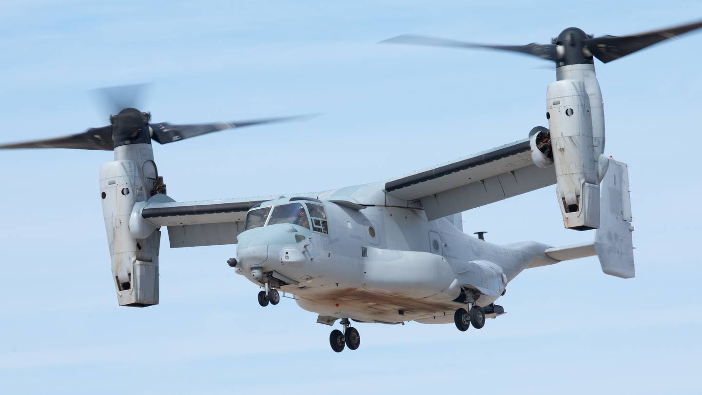Families of Marines killed in Osprey crash in California in 2022 sue aircraft manufacturers