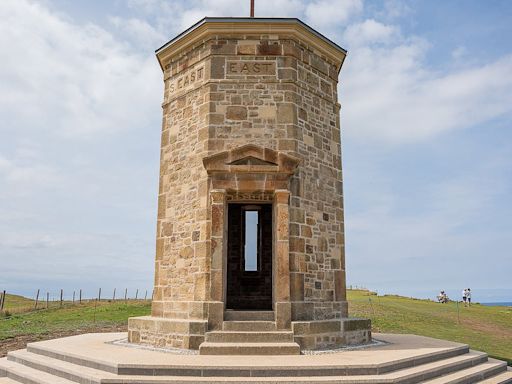 Work to save coastal lookout tower is completed after two years