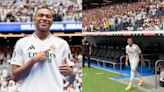 Real Madrid fans welcome Kylian Mbappe at packed Santiago Bernabeu