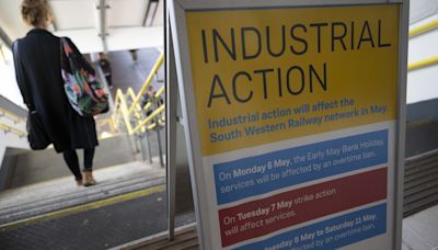 May train strikes: Dates and services affected