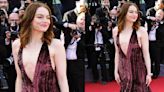 Cannes 2024: Emma Stone goes bold in burgundy Louis Vuitton gown with alluring neckline
