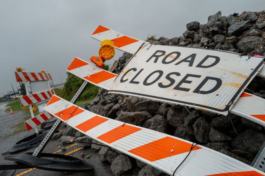 See which roads in, near Baton Rouge are closed due to Tropical Storm Francine