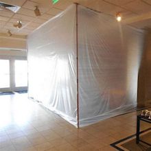 AMERICOVER Construction Film, 100 ft Length, 12 ft Width, Fire ...