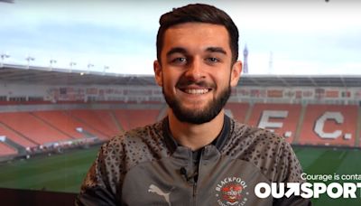 Jake Daniels’ pro deal at Blackpool extended, two years after coming out as gay