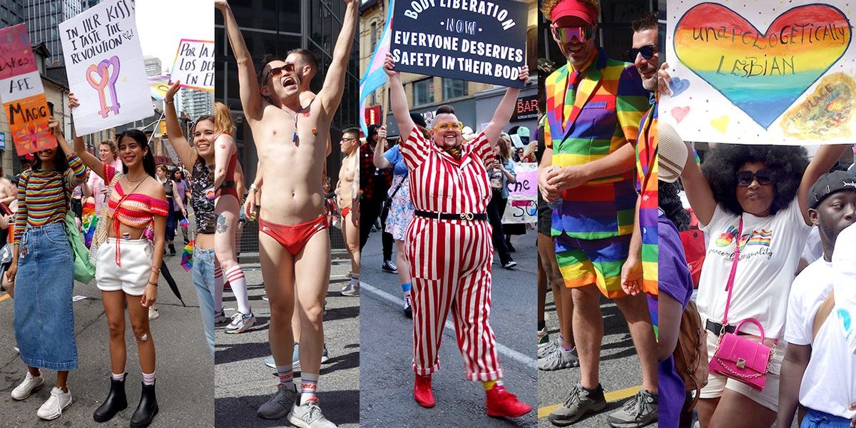 40+ queer-affirming pics of Toronto's Pride Parade and Trans and Dyke Marches