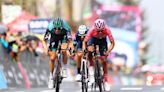 Giro d’Italia: Richard Carapaz ‘not worried’ after maglia rosa lead cut to three seconds