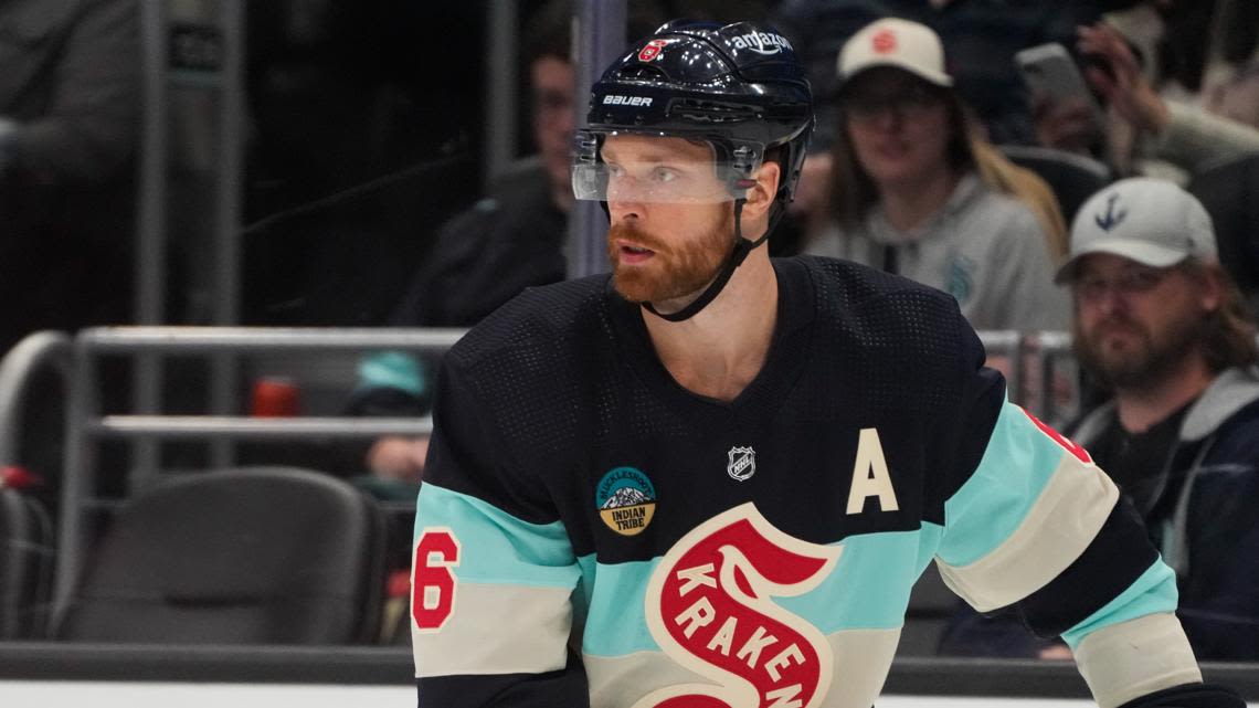 Kraken agree to 4-year extension with defenseman Adam Larsson worth $5.25 million per year