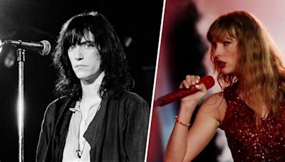 Why does Taylor Swift call out Patti Smith and Dylan Thomas on her new album?