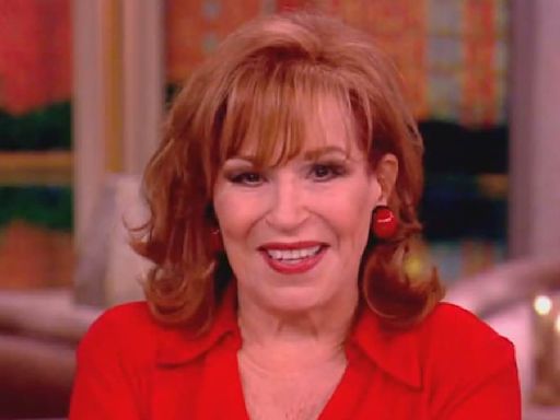 The View's Joy Behar, 81, flirts up a storm with actor Jay Ellis