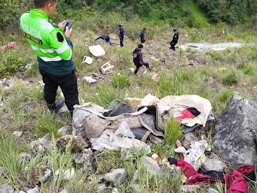 Asciende a 25 el número de fallecidos en un accidente de bus en el norte de Perú