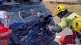 Dos mujeres heridas por una colisión por alcance entre dos turismos en Illescas (Toledo)