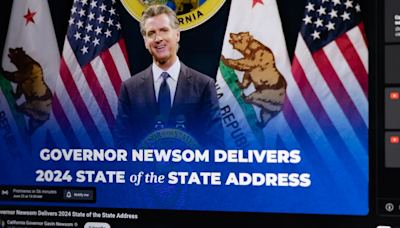 Gavin Newsom warns that dark forces are threatening California in State of the State Address