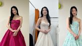 「涎鎮啊，妳好美！」憑《黑暗榮耀》拿下本屆「百想」女配的林智妍，分享多張試穿禮服的照片