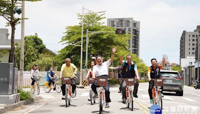 歡慶YouBike騎進新埔 竹縣2個月前30分鐘免費