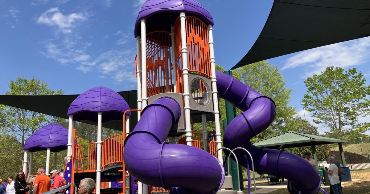 Playground at Nettles Park reopens with new equipment after $300K facelift