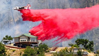 California fires spread in July 4 weekend heatwave