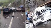 VIDEO: 15 Injured As Truck Overturns After Colliding With Cars Near Kasara Ghat On Mumbai-Nashik Highway