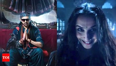 ...Trailer: Kartik Aaryan as ‘Rooh Baba’ and Vidya Balan’s ‘Manjulika’ promises a spooky Diwali fest | Hindi Movie News - Times of India