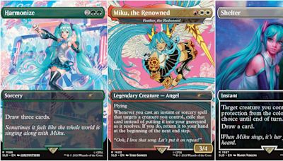 The Newest Magic: The Gathering Card is… Hatsune Miku?!