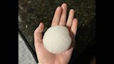 Were Wednesday’s hailstones the largest ever recorded in KC? How they compare to history