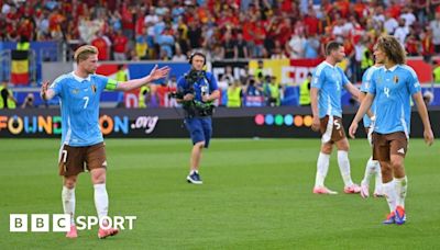 Euro 2024: Fan jeers, late arrival & targeted by lasers but Belgium progress to last 16