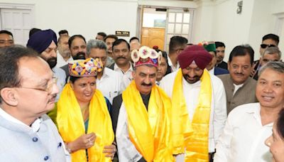 3 newly elected members take oath as legislators in Himachal assembly