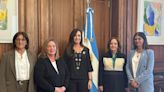 Mónica Silva se reunió con Villarruel por la inclusión de mujeres en la Corte Suprema