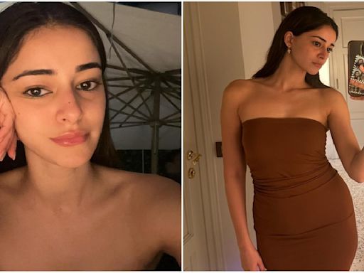 Ananya Panday flaunts curves in bodycon dress, drops new photo dump; Fan says, 'She's setting unrealistic standards...'