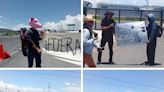 Con plantón en rastro de Oriental reactivan campesinos protestas contra Granjas Carroll - Puebla