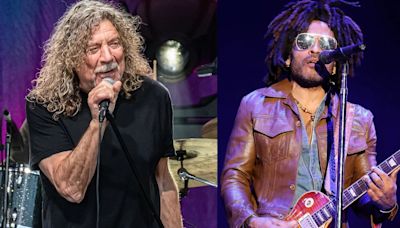 El día que Robert Plant regañó a Lenny Kravitz: “¿Qué demonios te pasa?”
