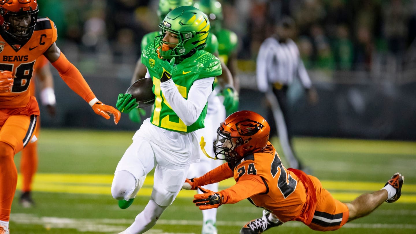 Oregon Football Non-Conference Kickoff Times Announced; Oregon State Televised on FOX