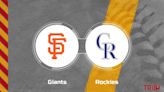 Giants vs. Rockies Predictions & Picks: Odds, Moneyline - July 20